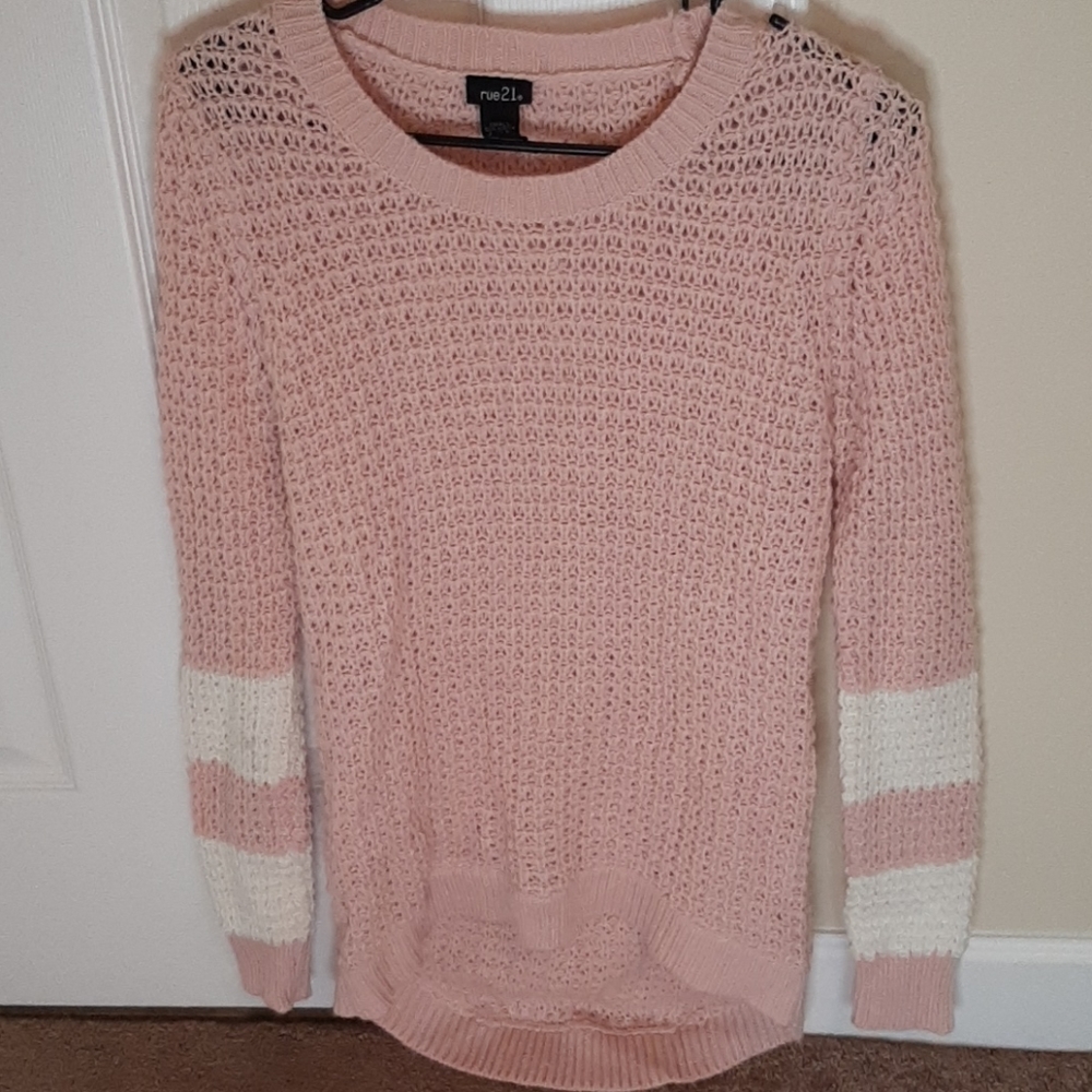 Rue21 woven knit long sleeve, small